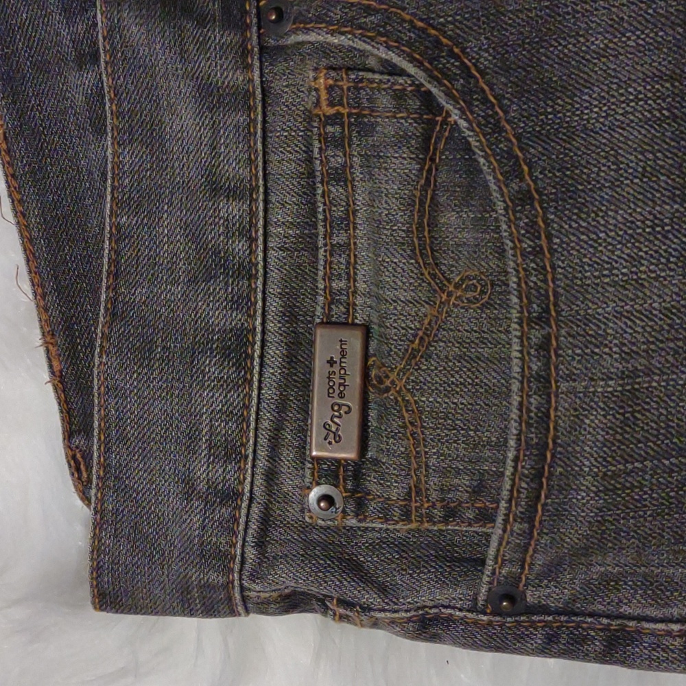 💜VINTAGE💜 Lrgeans GR TS FLAP POCKET Jean's Grey Wash last available - Picture 4 of 11